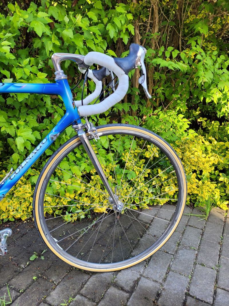 Karbonové silniční kolo Colnago C40 Mark 1, kompletní sada Shimano DuraAce 7400 8s