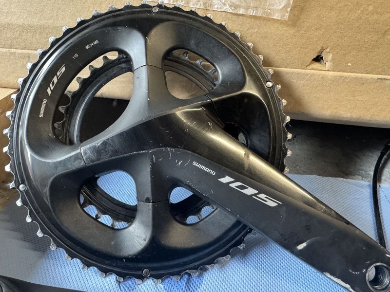 Sada Shimano 105 (sada 2) používaná jeden rok