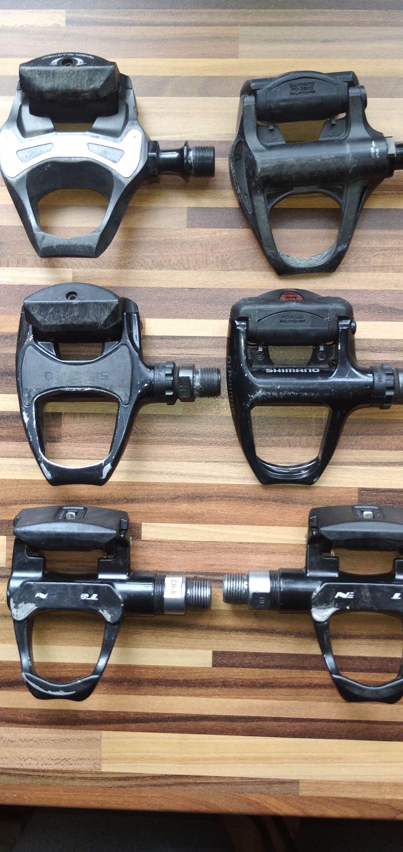 Shimano pd-5800 karbon, r-540, Token