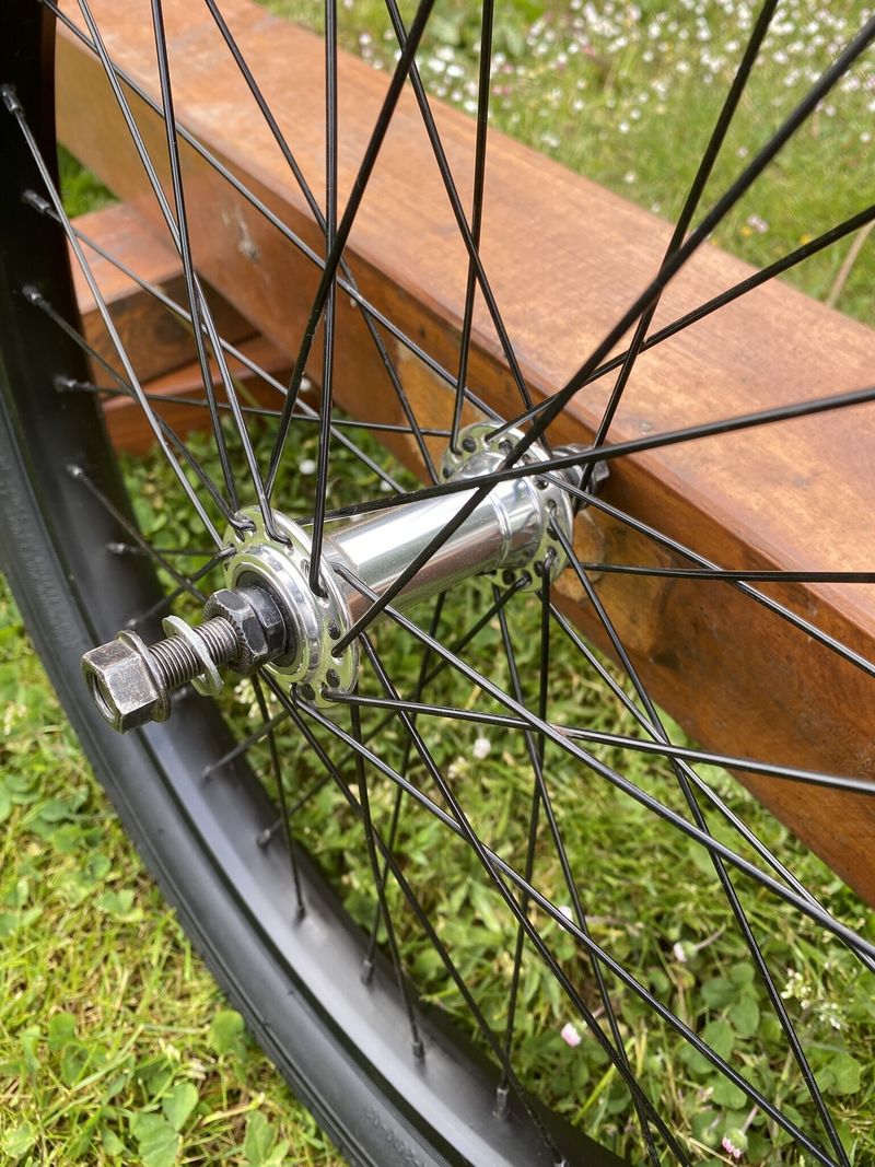Zapletené kolo BMX