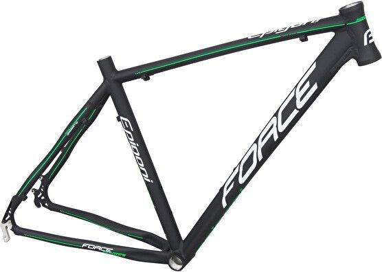 rám FORCE EPIGONI MTB 29" černý mat-zelený XL/ 22,5''