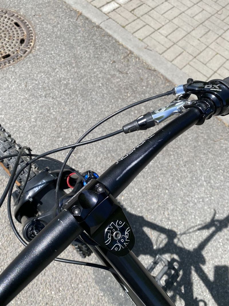 Custom Hardtail Transition