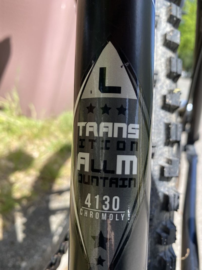 Custom Hardtail Transition