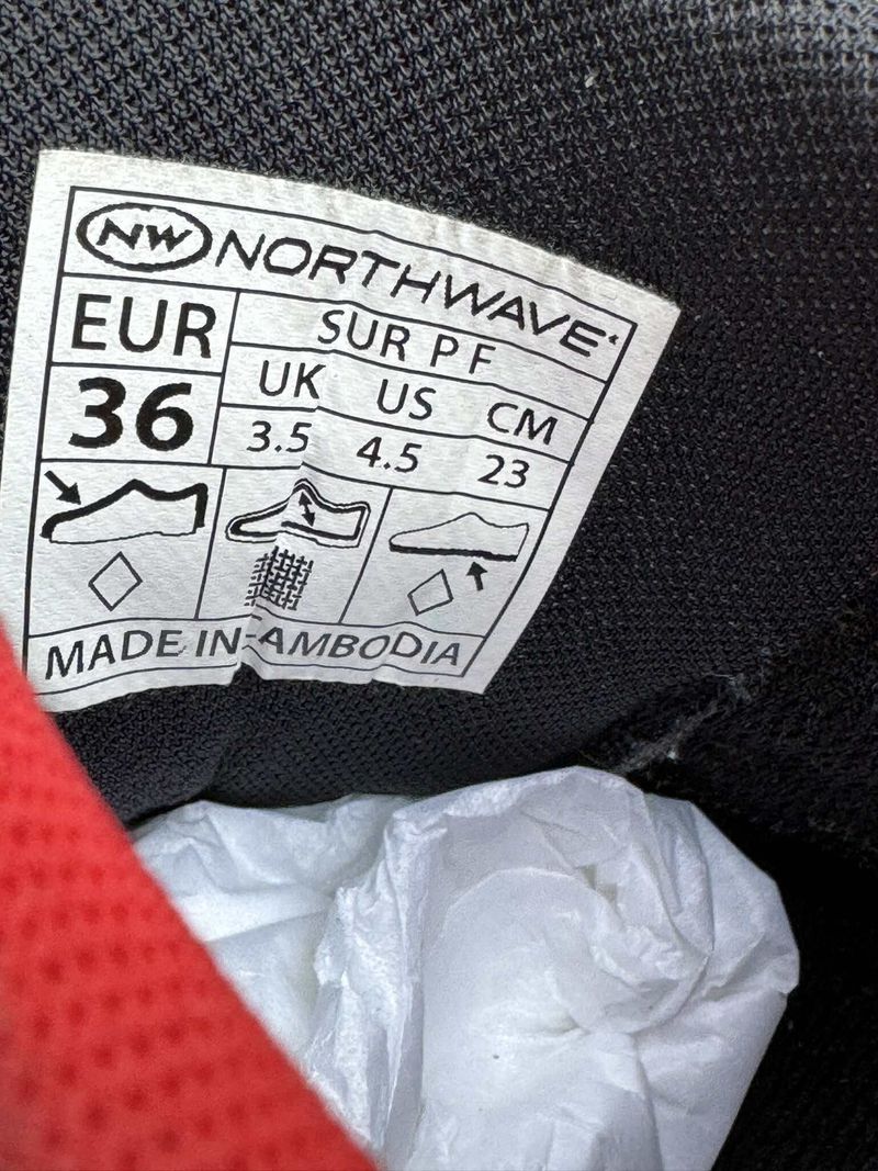 Northwave Hammer 2 vel. 36 dětské MTB tretry