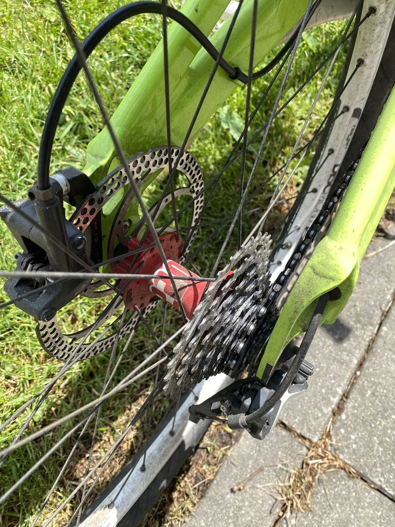26" karbonové celoodpružené freeride kolo Cannondale MOTO rám 17"
