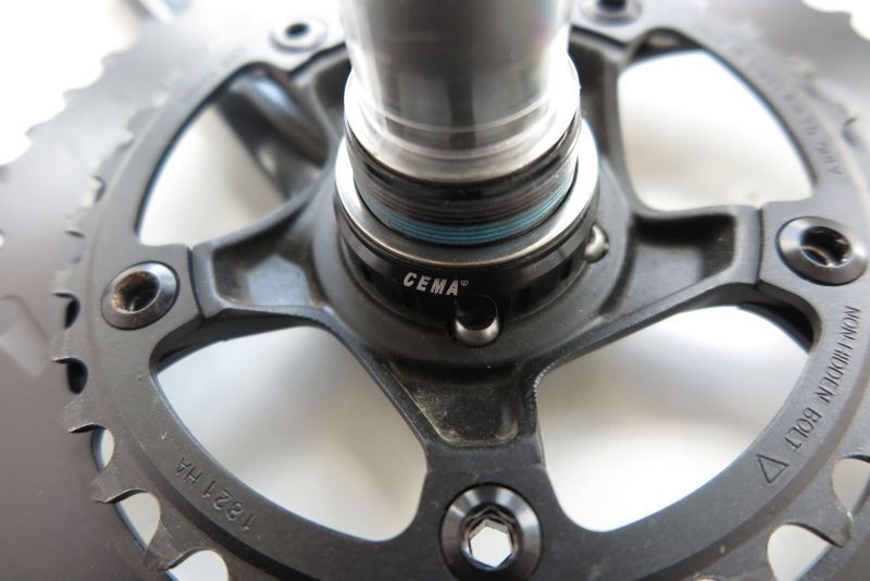 Kliky Sram Rival 172,5 GXP 50/34 + ložiska Cema