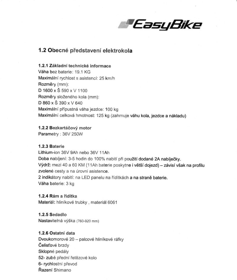 Elektorokolo EasyBike