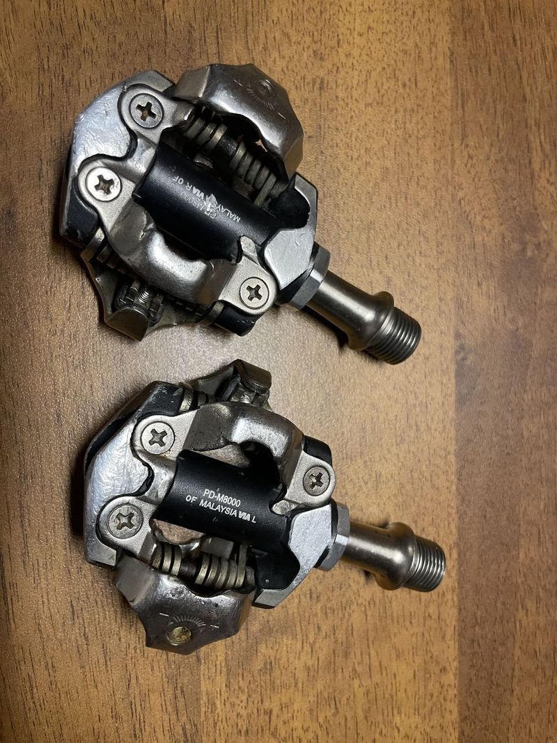Nášlapné pedály shimano xt