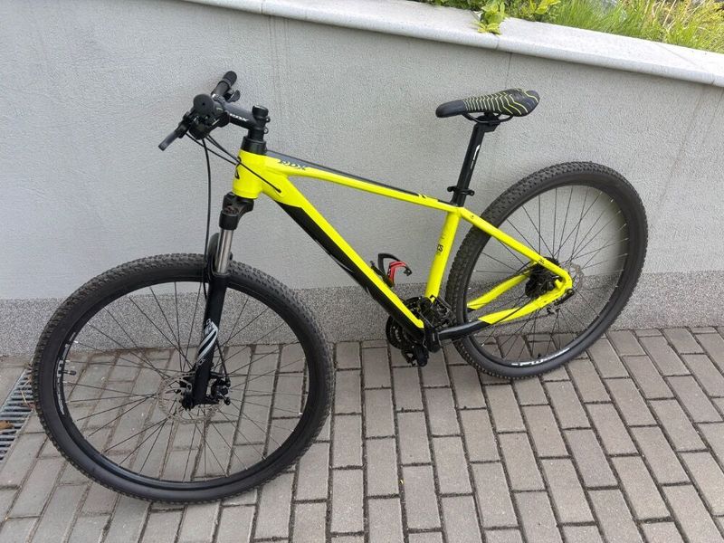 Horské kolo RDX SL žluté 3x8 převodů, hydraulické brzdy
