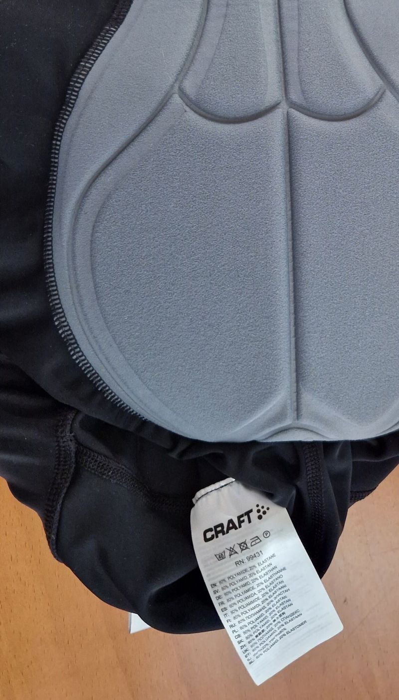 Craft cyklokraťasy, nové, neježděno. Velikost XL.
