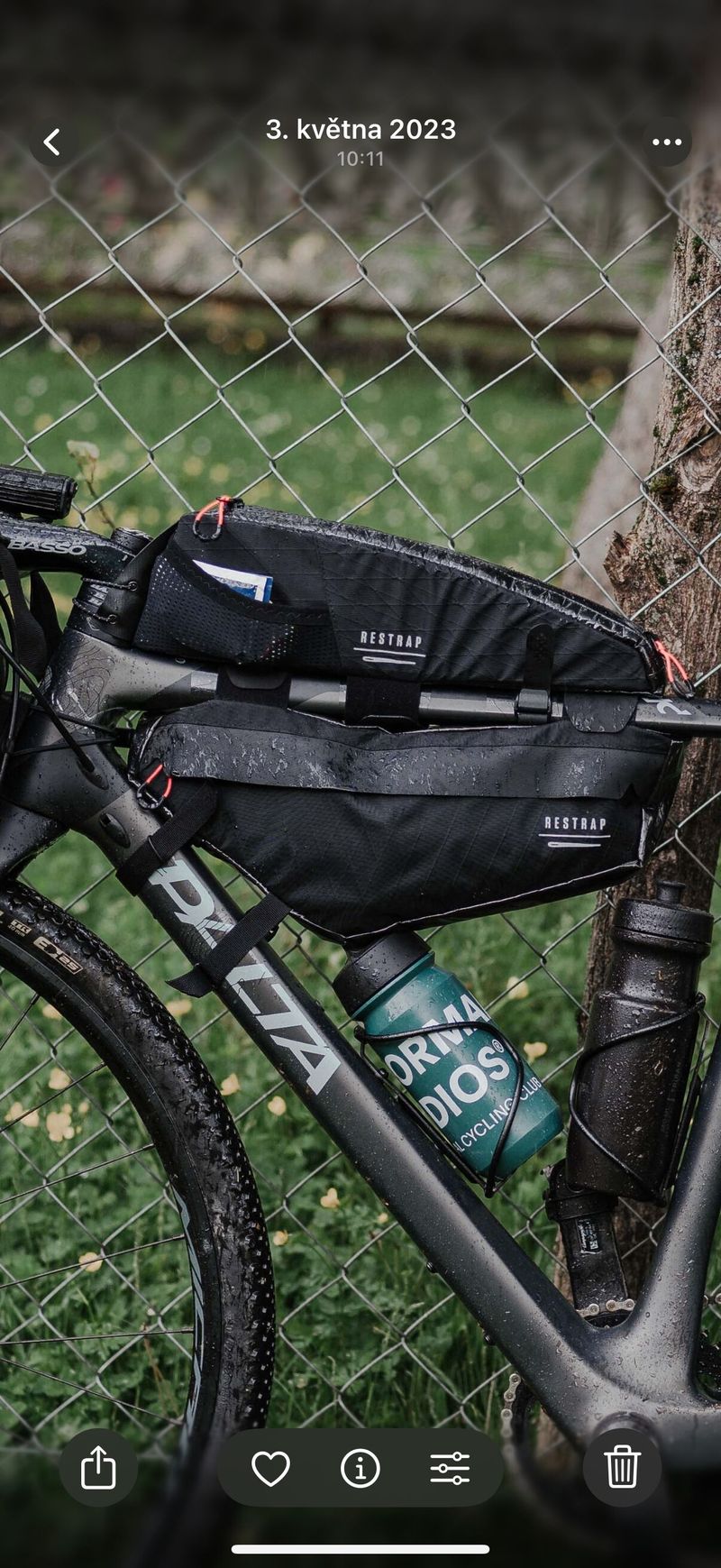 Bikepacking brasny Restrap