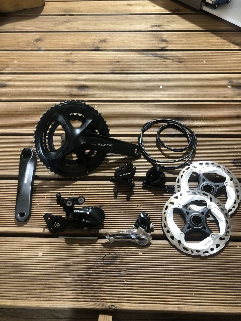 Sada Shimano 105 R7000 bez pák 