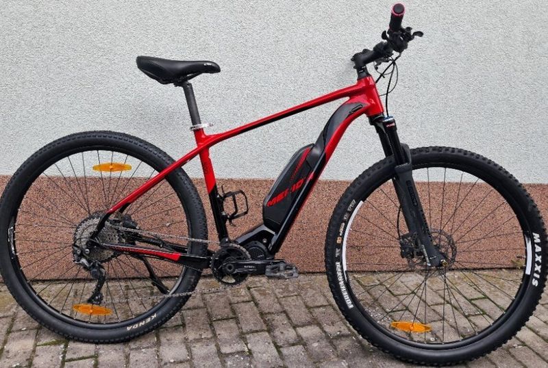 MERIDA eBIG.NINE 500 Red/Black, velikost L(48) 