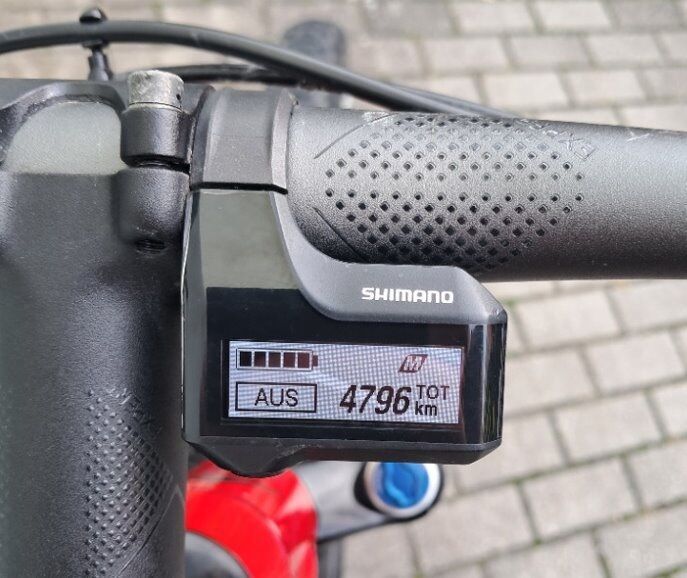 MERIDA eBIG.NINE 500 Red/Black, velikost L(48) 