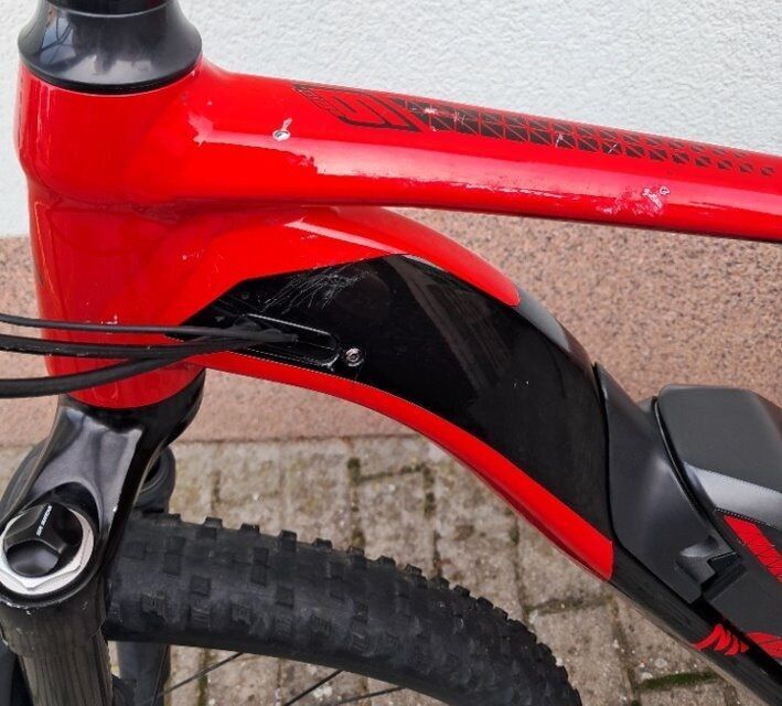 MERIDA eBIG.NINE 500 Red/Black, velikost L(48) 