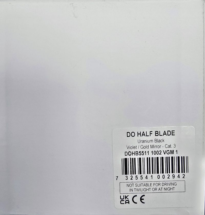 NOVÉ NEPOUŽITÉ - Brýle POC DO Half Blade - URANIUM BLACK
