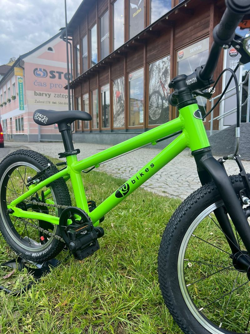 KUbikes 16L MTB - zelené - NOVÉ