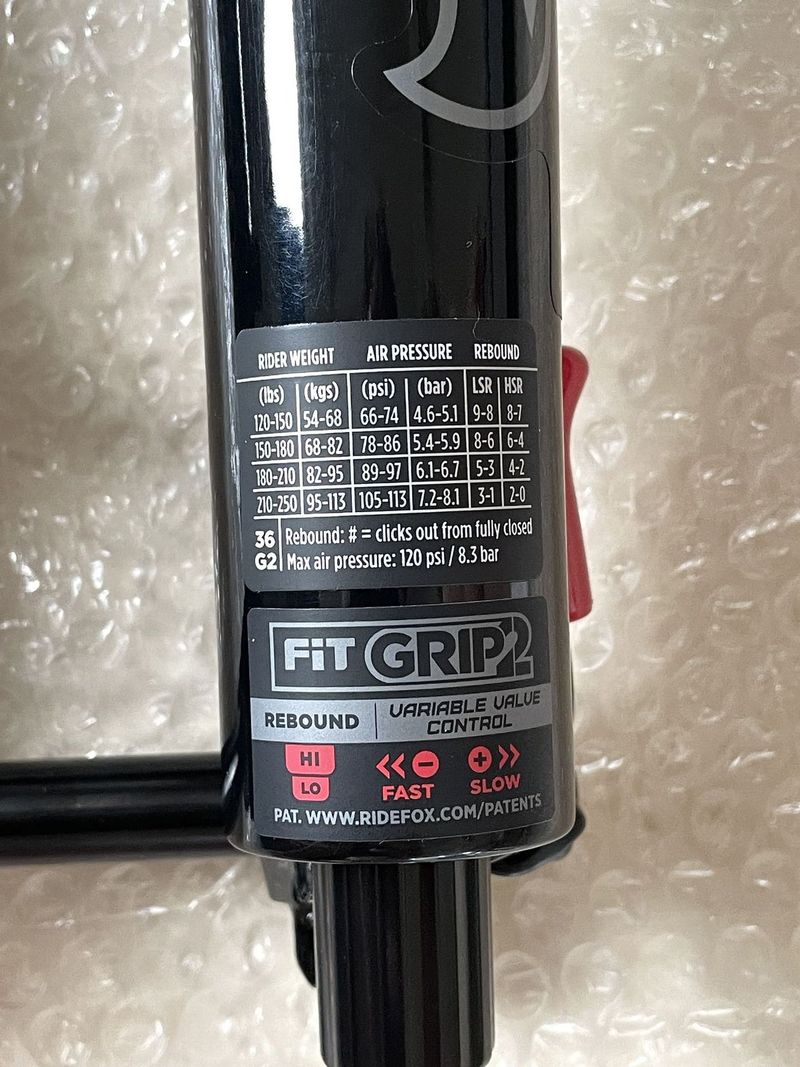 Fox 36 Factory 150mm Grip 2