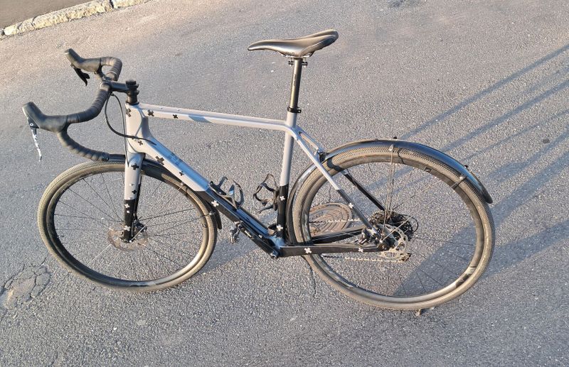 Gravel Merit Plus - XL, karbon, Sram Apex HRD 1x11s, 10-42z