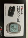 Prodám bezdrátový cyklopočítač Polar CS200cad