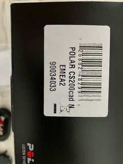 Prodám bezdrátový cyklopočítač Polar CS200cad