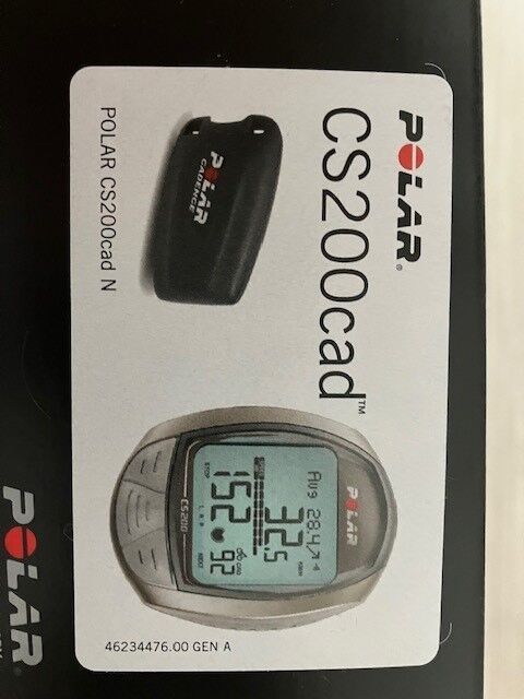 Prodám bezdrátový cyklopočítač Polar CS200cad