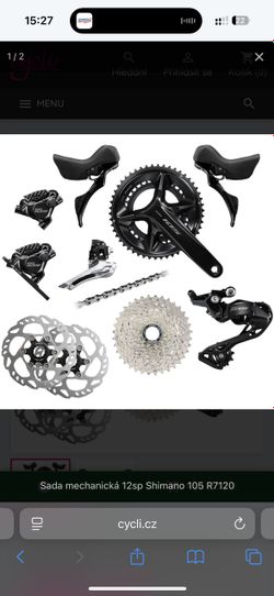 Sada shimano 105 BR-R7100