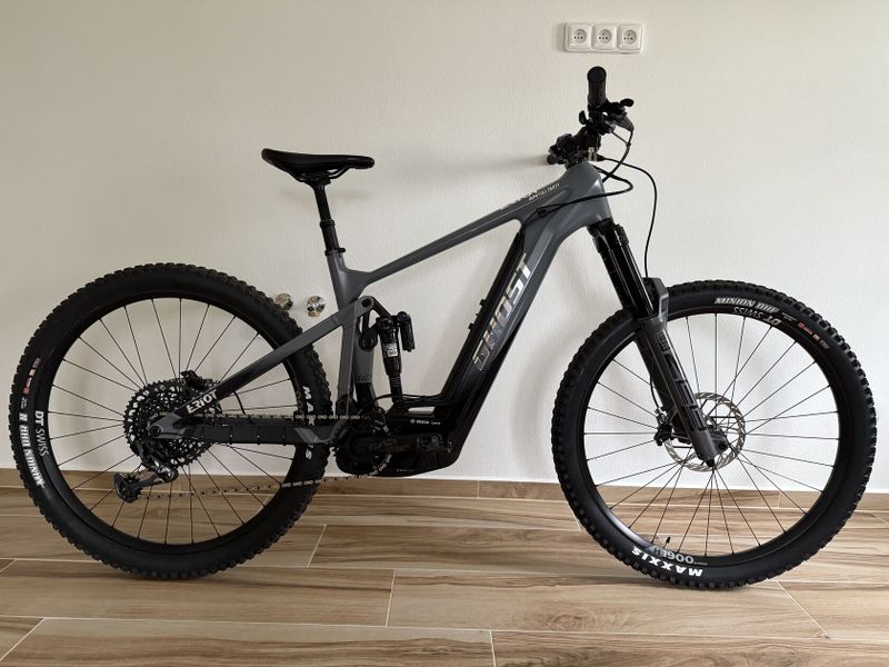 GHOST E-Riot AM CF 160/160 Full Party B750 Grey/Black - L, model 2024