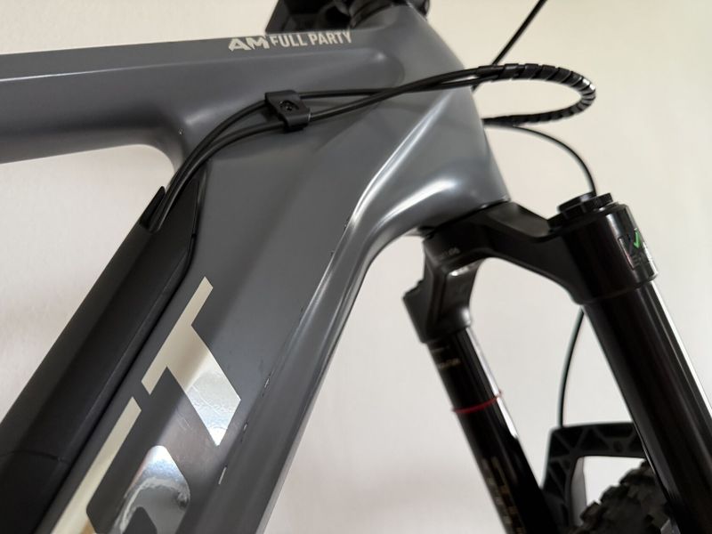 GHOST E-Riot AM CF 160/160 Full Party B750 Grey/Black - L, model 2024