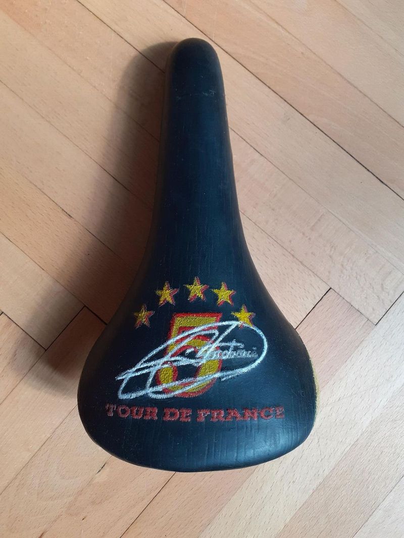 Unikátní sedlo Miguel Indurain
