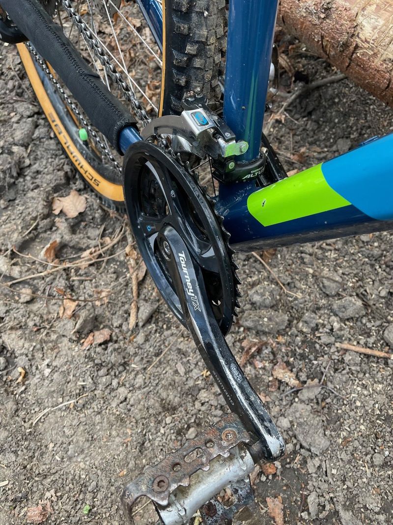Horské kolo CUBE Aim Race blueberry"n"lime 2021