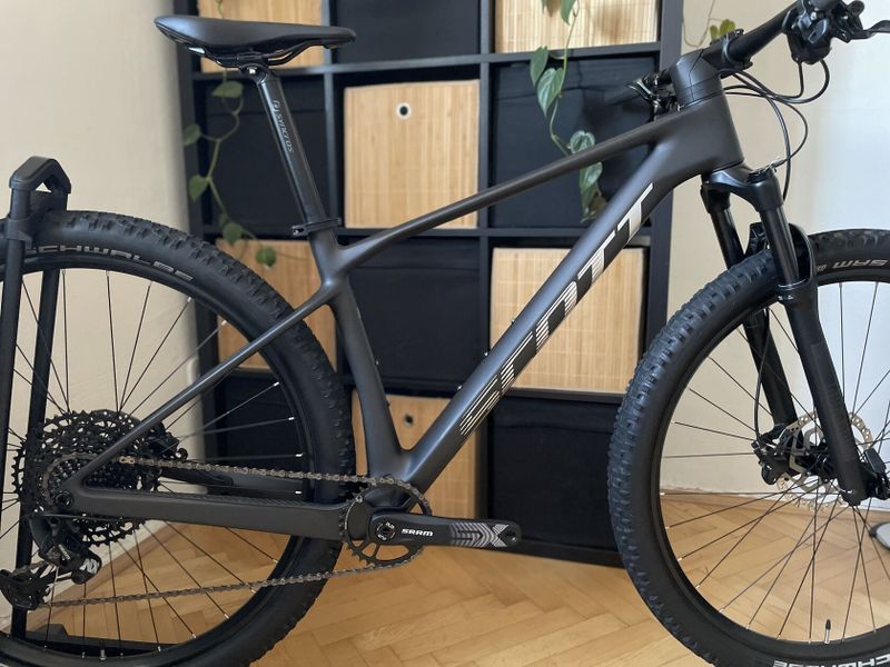 Scott Scale 940 carbon Black / vel.M / Sram Eagle 1x12 / zánovní