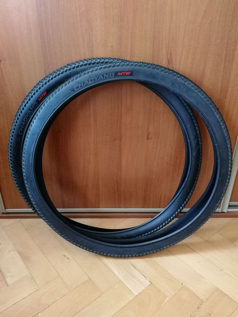 2 nové pláště na horské kolo Chaodyang 26"x1.95/47-559