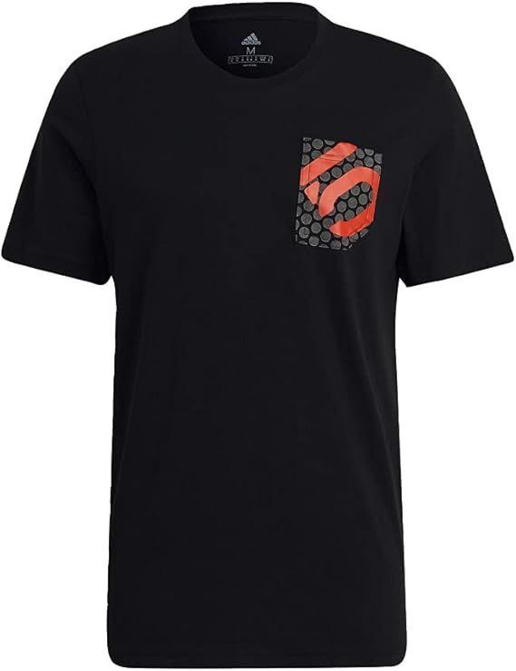 NOVÉ - 2 Trička - Five Ten 5.10 Adidas Červená a Černá