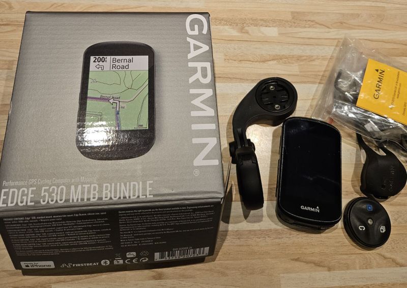 Garmin Edge 530 MTB Bundle, TOPO V4pro