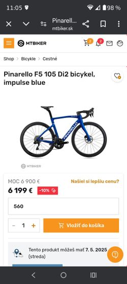 Pinarello f5 nový 