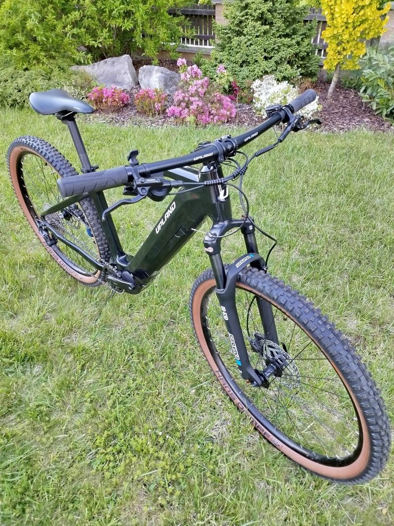 elektrokolo UPLAND E-Offroad S1, motor Shimano 