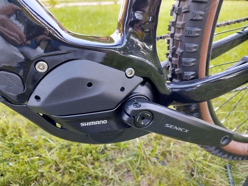 elektrokolo UPLAND E-Offroad S1, motor Shimano 