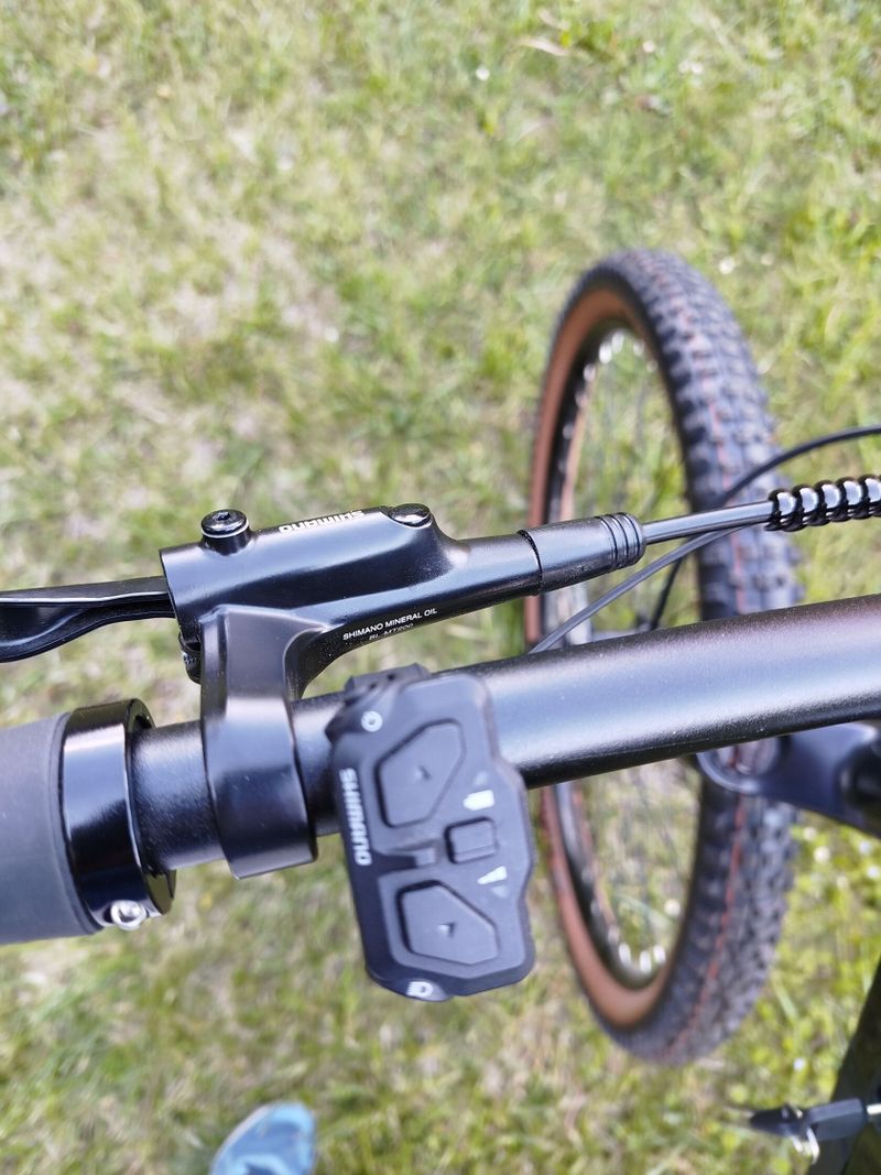 elektrokolo UPLAND E-Offroad S1, motor Shimano 