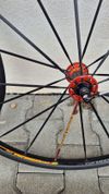 Silniční Mavic Ksyrium Elite SL, ořech shimano, ráfkové brzdy, dobrý stav