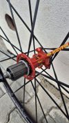 Silniční Mavic Ksyrium Elite SL, ořech shimano, ráfkové brzdy, dobrý stav