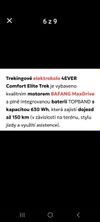 Prodám elektrokolo 4E27 Comfort Elite TREK ještě v záruce 
