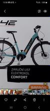 Prodám elektrokolo 4E27 Comfort Elite TREK ještě v záruce 