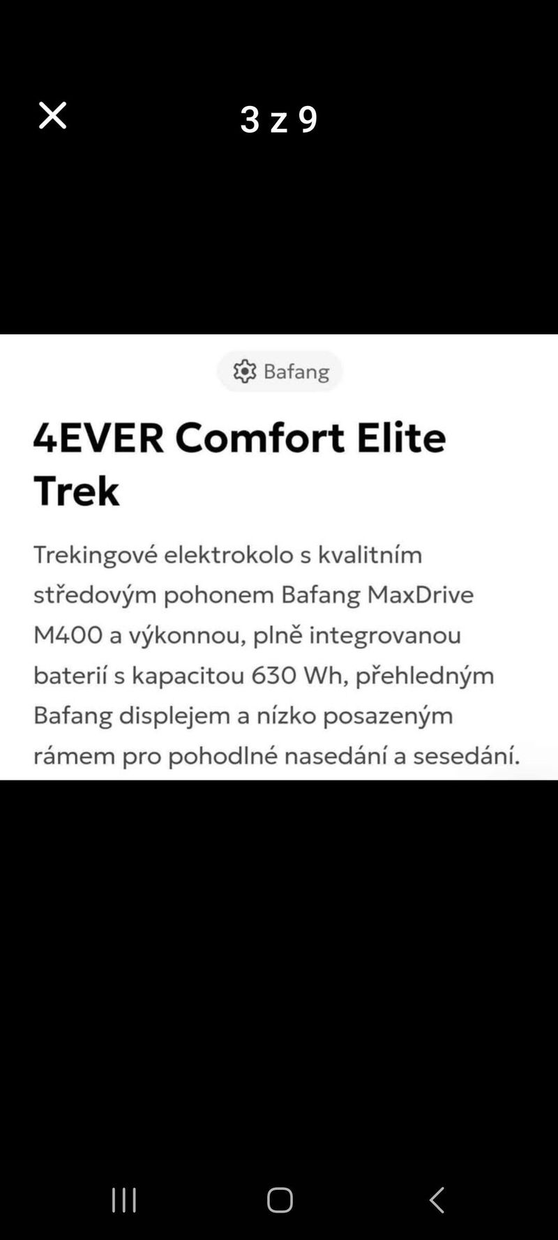 Prodám elektrokolo 4E27 Comfort Elite TREK ještě v záruce 