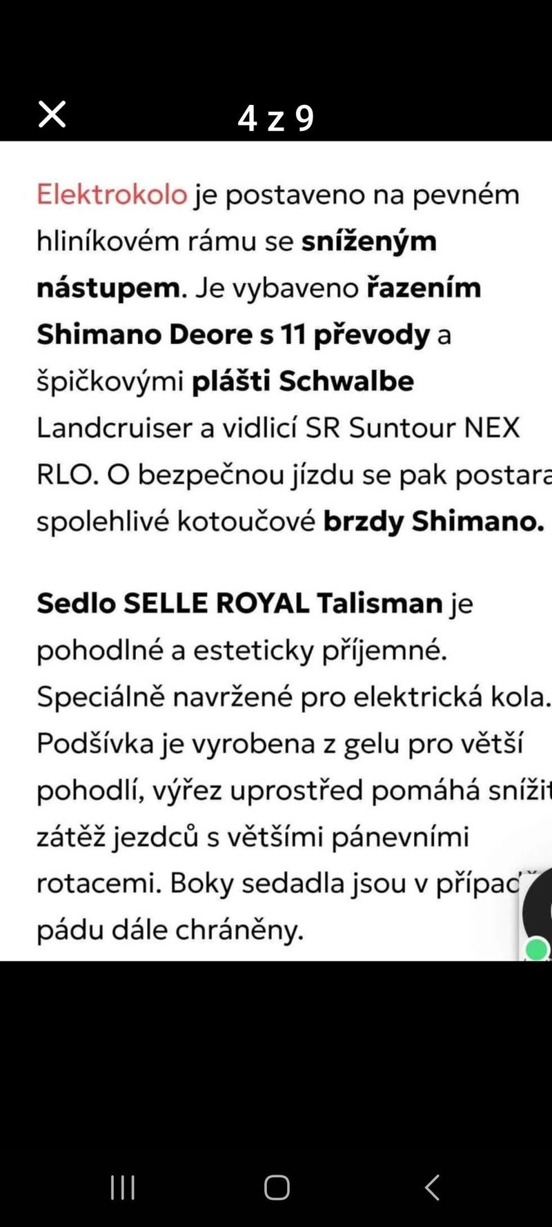 Prodám elektrokolo 4E27 Comfort Elite TREK ještě v záruce 