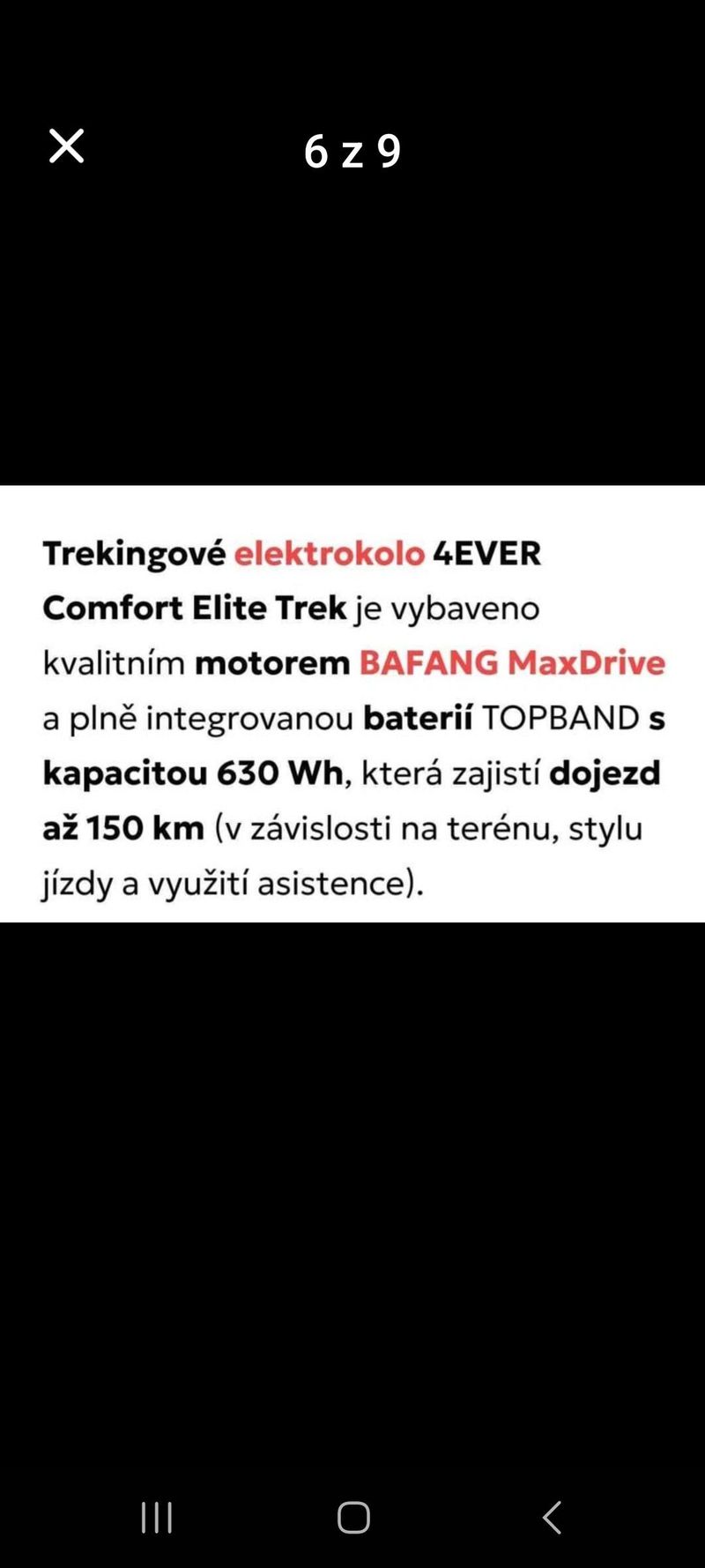 Prodám elektrokolo 4E27 Comfort Elite TREK ještě v záruce 
