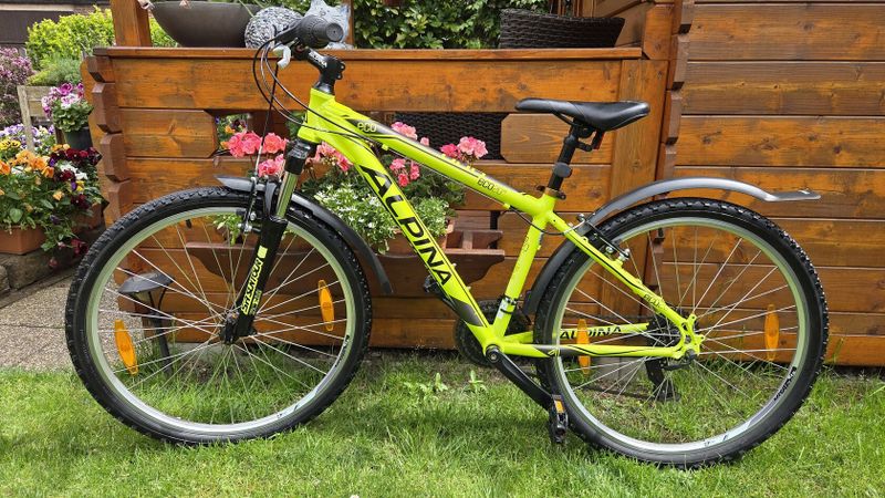 Dětské horské kolo Kellys Alpina 26" vel. XS postava 145-162cm jako NOVÉ 