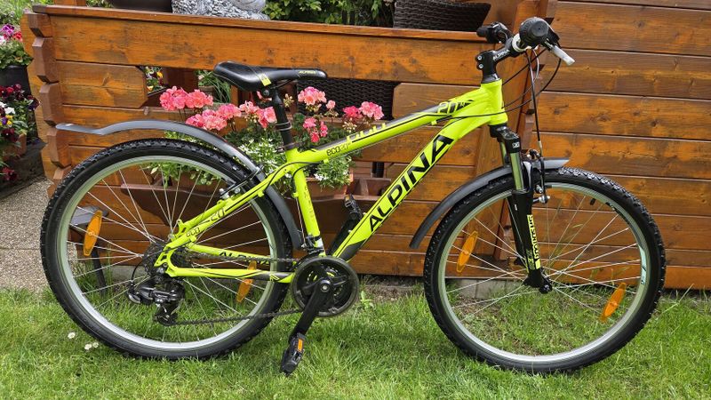 Dětské horské kolo Kellys Alpina 26" vel. XS postava 145-162cm jako NOVÉ 