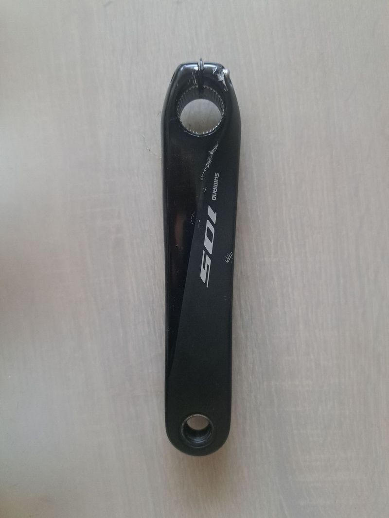 Wattmetr 4iiii na Shimano 105 170mm