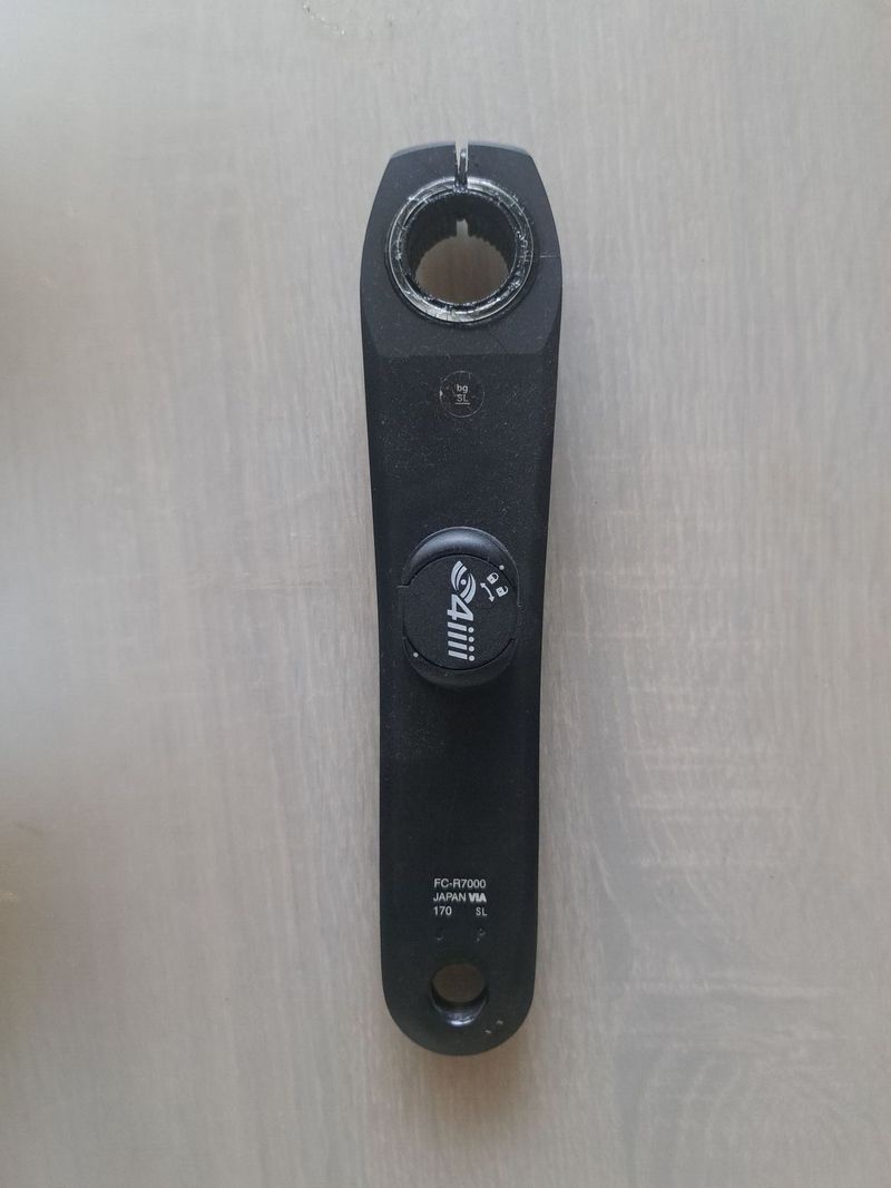 Wattmetr 4iiii na Shimano 105 170mm